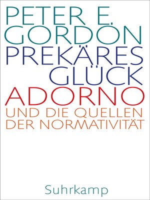 cover image of Prekäres Glück